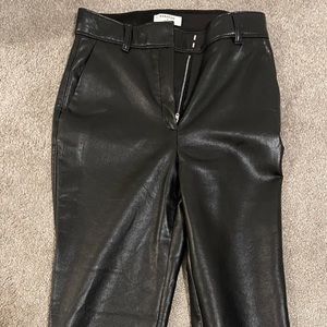 SOLD Aritzia - Babaton Command Faux Leather Pants